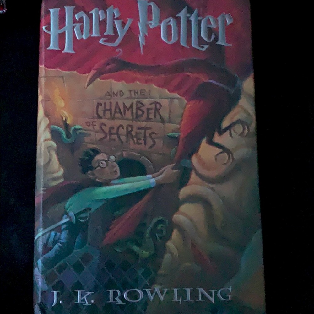 Harry Potter and the chamber of secrets book